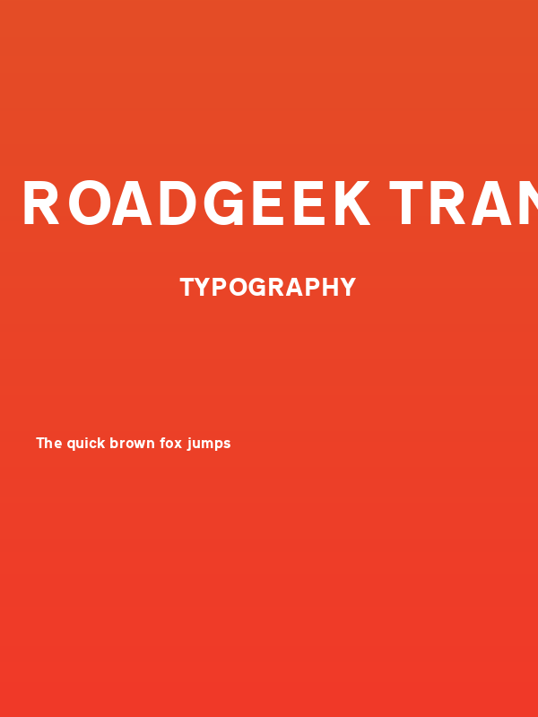 Roadgeek Transport Heavy Poster