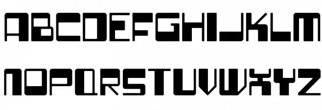 Roadhouse Schriftart Groß
