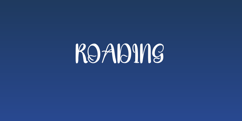 Roading Social Header