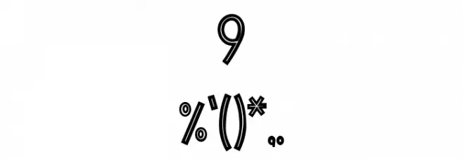 Roadkey Line フォント その他の文字