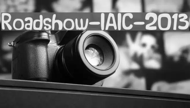 Roadshow-IAIC-2013 Font examples
