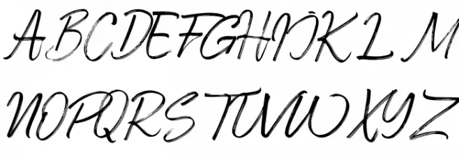 Roadsouth_demo Schriftart Groß