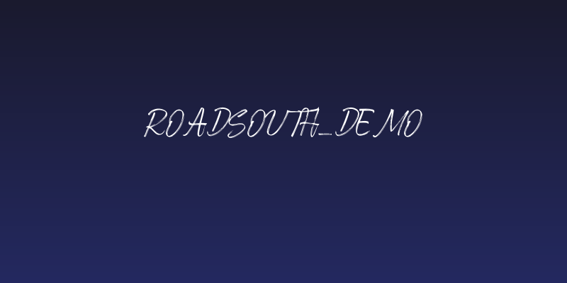 Roadsouth_demo Social Header