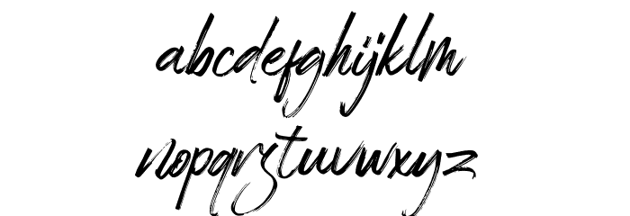 Roadsouth_demo Font LOWERCASE