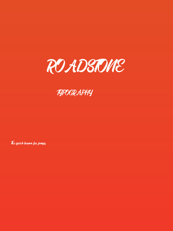 Roadstone Poster