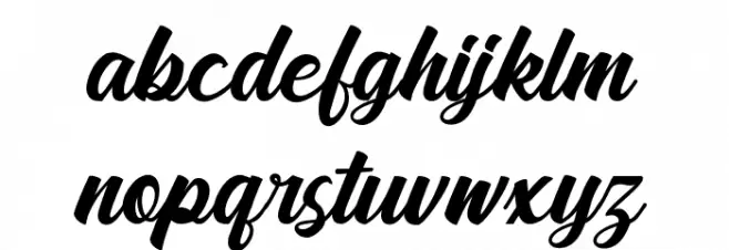 Roadstone फ़ॉन्ट लोअरकेस