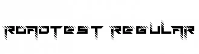 Roadtest Regular  Frei Schriftart Herunterladen