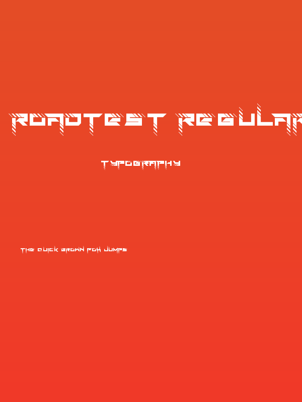 Roadtest Regular Poster