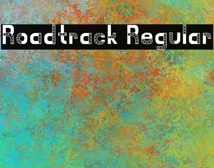 Roadtrack Regular Fuentes examples
