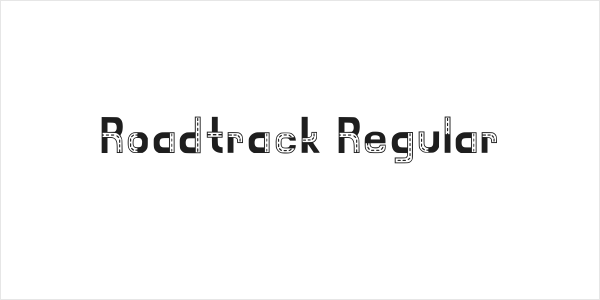 Roadtrack Regular Logo