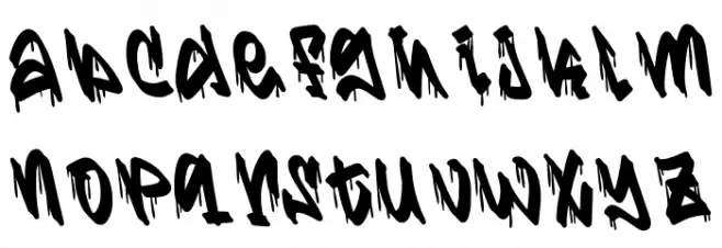 Roadway Personal Use Font Litere mici