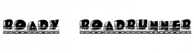 Roady Roadrunner  नि: शुल्क फ़ॉन्ट्स डाउनलोड