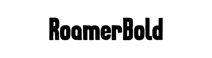 Roamer Bold  Frei Schriftart Herunterladen