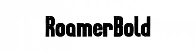 Roamer Bold  Frei Schriftart Herunterladen