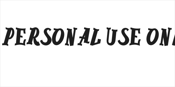 Roar Rock PERSONAL USE ONLY Regular Logo