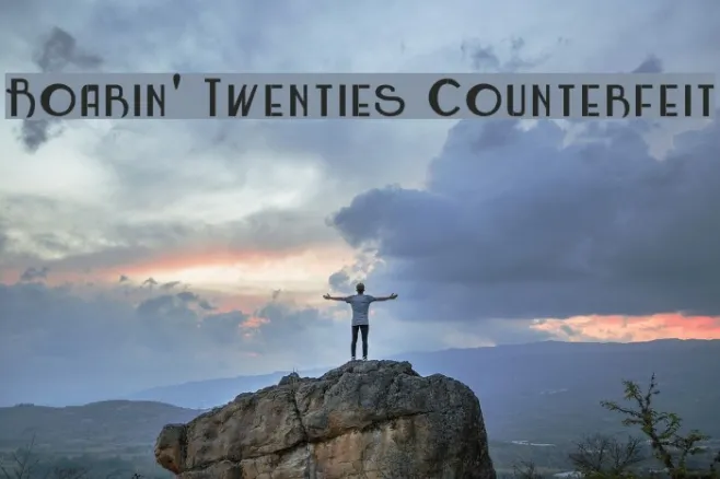 Roarin' Twenties Counterfeit Example 1