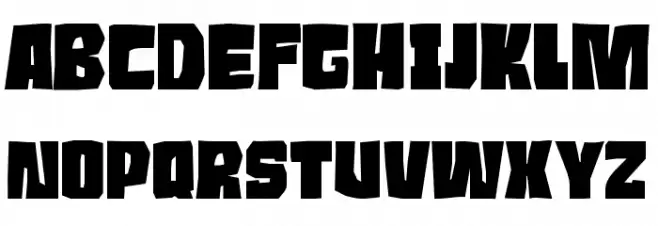 Roaring Jungle Font Litere mici