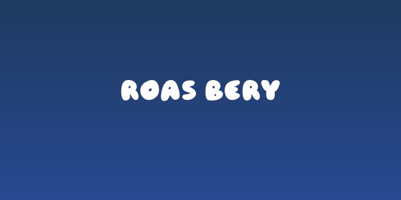 Roas Bery Social Header