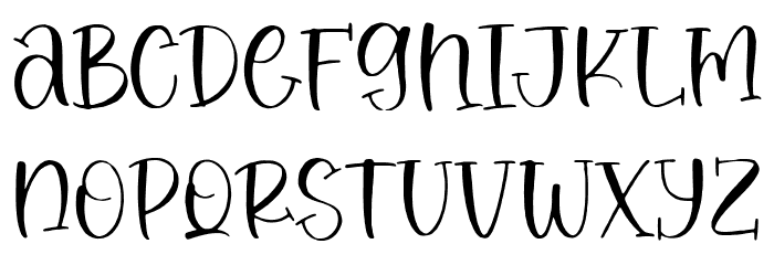 Roasted Lemon Font LOWERCASE