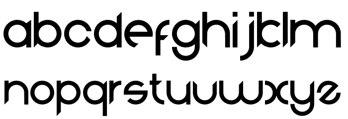 Roasted Font LOWERCASE