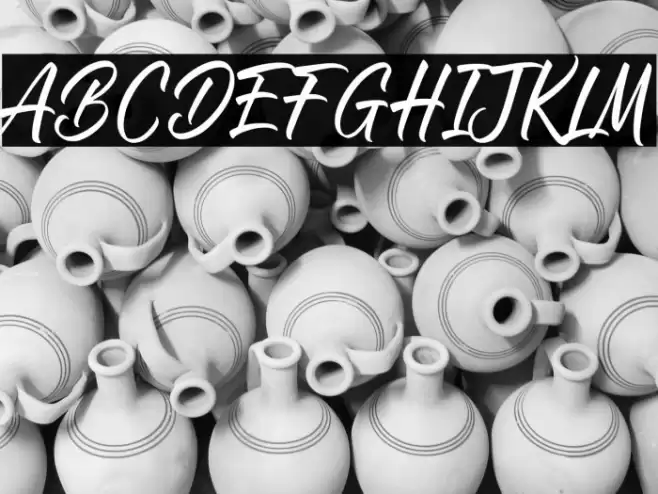 Roasting Script Font examples