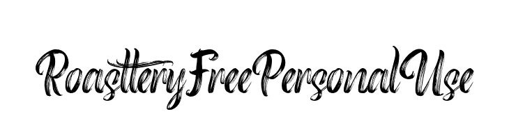 RoastteryFreePersonalUse  لخطوط تنزيل