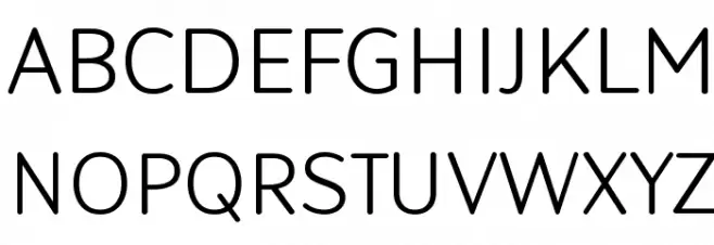 Robaga Rounded Light Font Litere mari