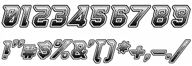 Robbie Rocketpants Font OTHER CHARS