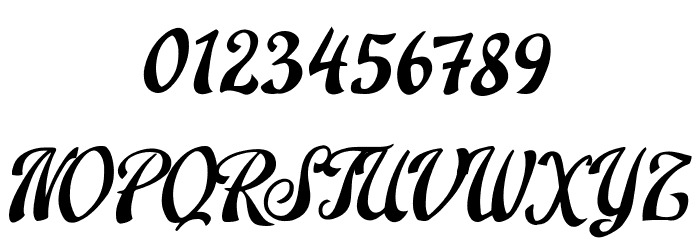 Robert Barack Font OTHER CHARS