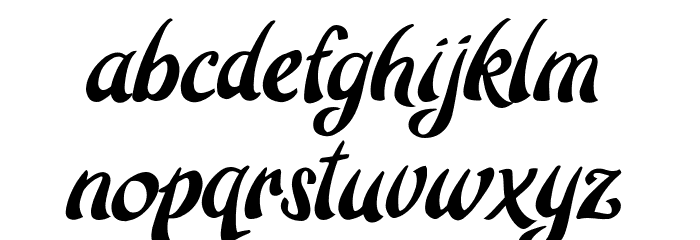 Robert Barack Font LOWERCASE