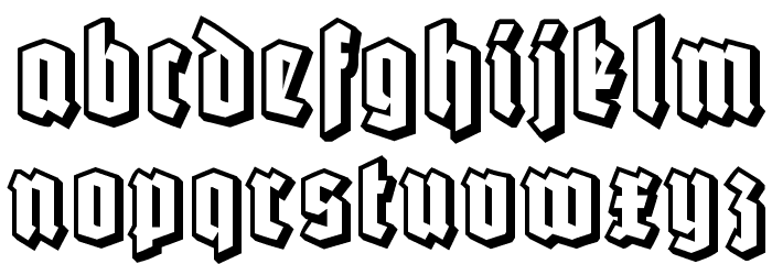 Robert Regular Font LOWERCASE
