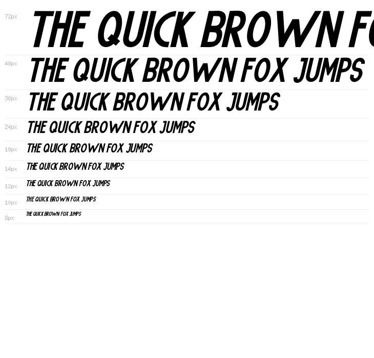 Roberto Italic Waterfall