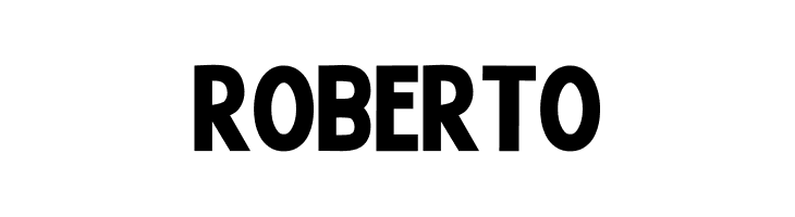 Roberto  Скачать бесплатные шрифты