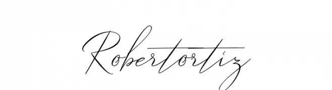 Robertortiz  Frei Schriftart Herunterladen