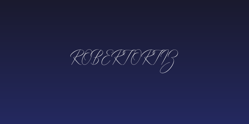 Robertortiz Social Header