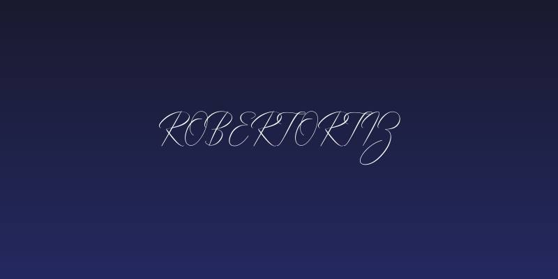 Robertortiz Social Header