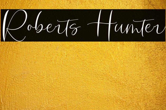 Roberts Humter Example 2