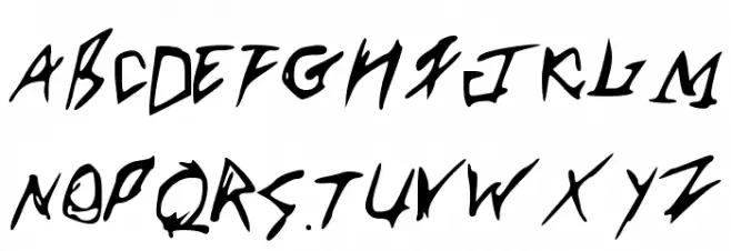 RobertsFont Шрифта ВЕРХНИЙ