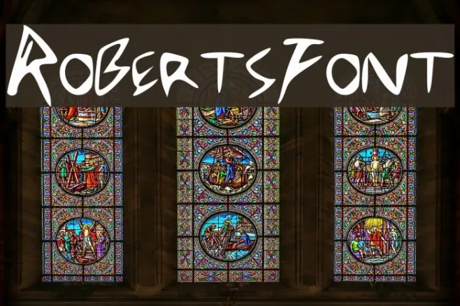RobertsFont Example 1