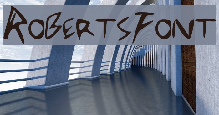 RobertsFont Font examples