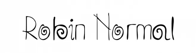 Robin Normal  Descarca Fonturi Gratis