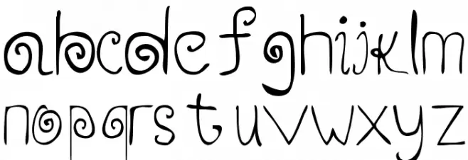 Robin Normal Font Litere mici