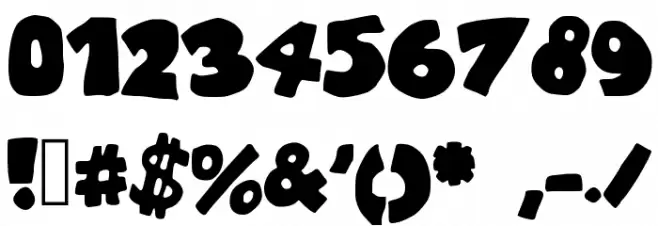 RobinGraffitiFilledin Font Alte caractere