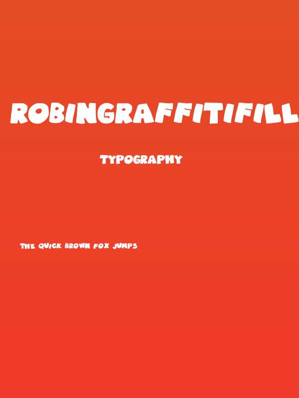 RobinGraffitiFilledin Poster