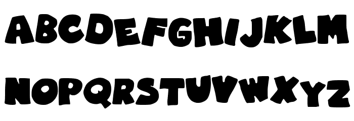 RobinGraffitiFilledin Font LOWERCASE