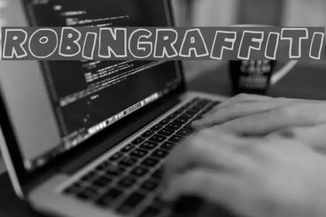 RobinGraffiti Font examples