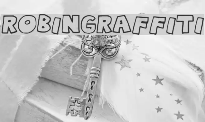 RobinGraffiti Font examples