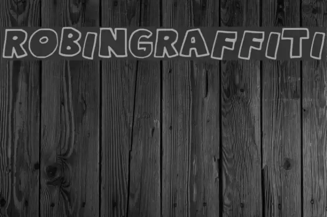 RobinGraffiti Font examples