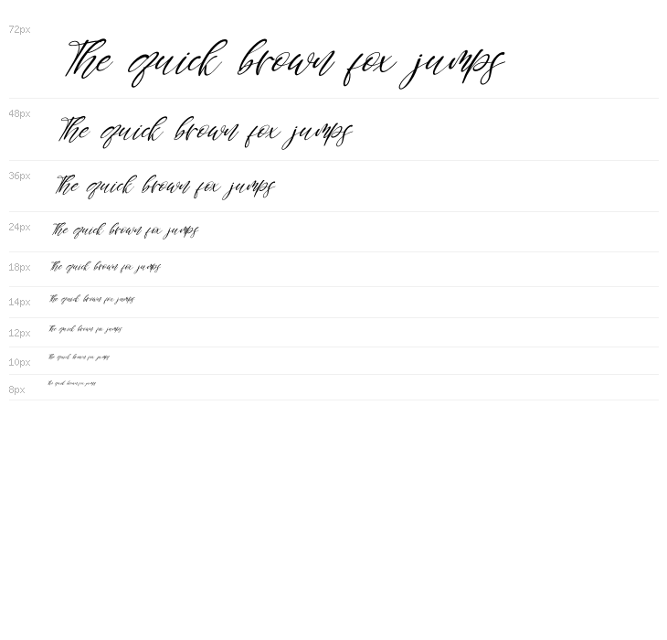 Robinette Italic Waterfall