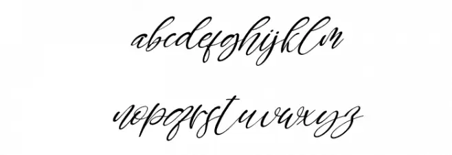 Robinette Italic Caratteri MINUSCOLO